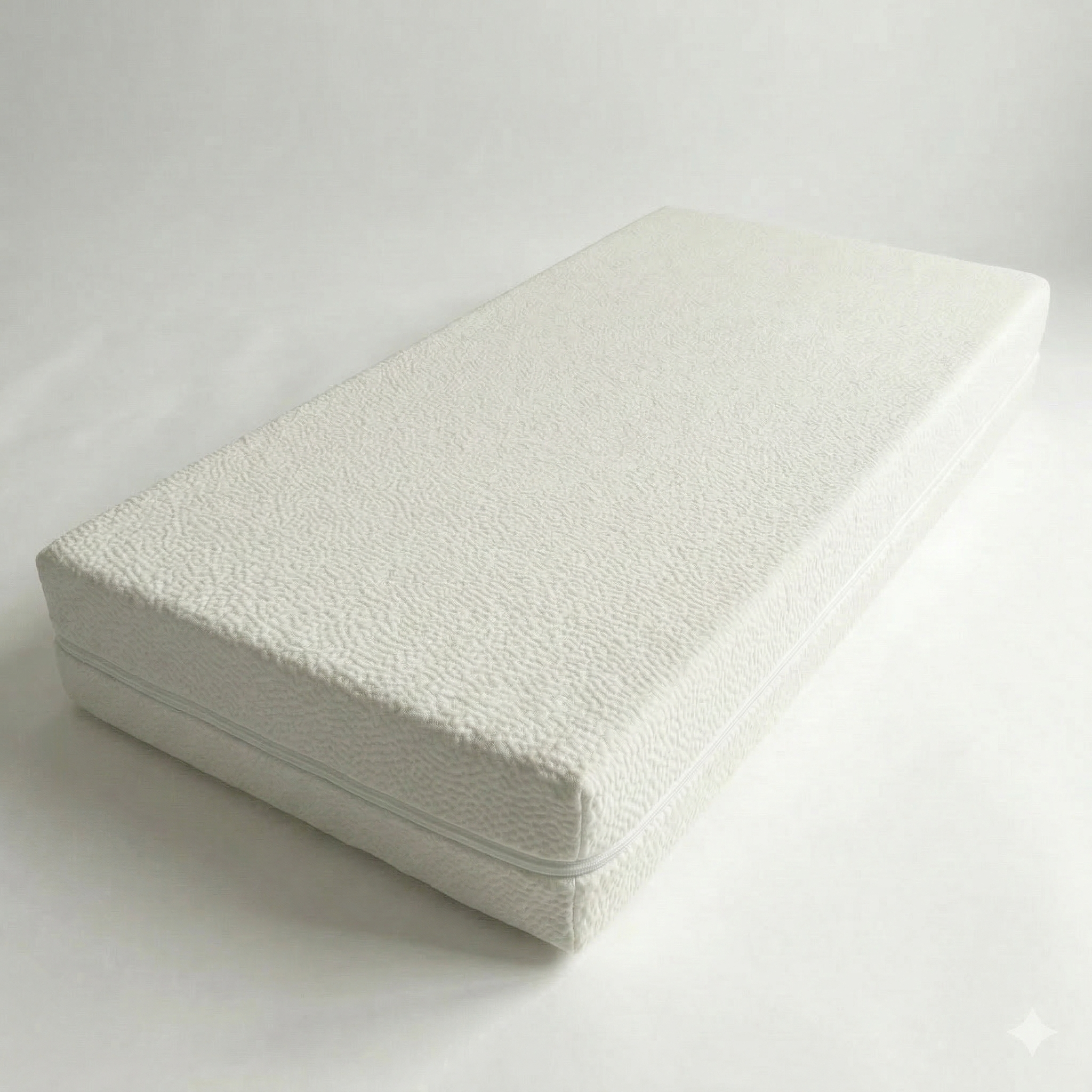Latexmadras med 100% FSC naturlatex – 19 cm - Bomuldsbetræk